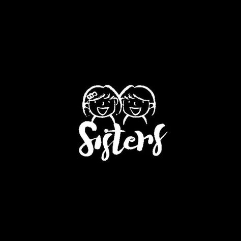 Sister Highlight Cover Instagram, Nama Sorotan Ig Aesthetic, Cute Snapchat Names, Sister Wallpaper, Lovers Wallpaper, Cute Chibi Couple, Friend Quotes For Girls, Instagram Black Theme, Highlight Story