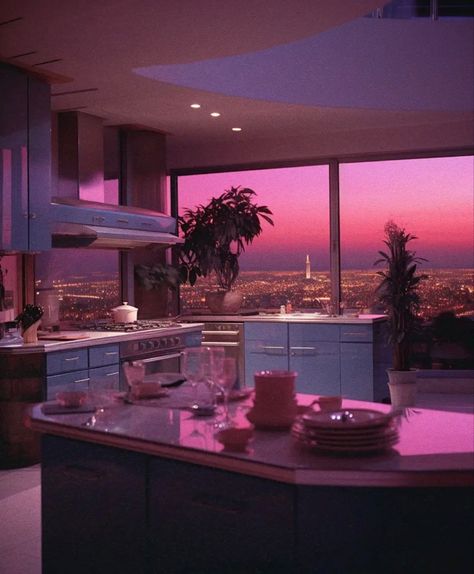 Interior Penthouse, 80s Penthouse, Penthouse Aesthetic, 80s Interior Design, 80s House, 80s Home, 80s Interior, Retro Interior Design, Luxury Penthouse