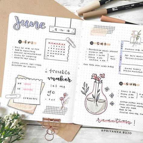 Buttlet Journal, 3rd April, Moon Flowers, Bullet Journal Mood Tracker Ideas, Bullet Journal Paper, Bullet Planner, Diy Journal Books, School Theme, Bullet Journal Mood