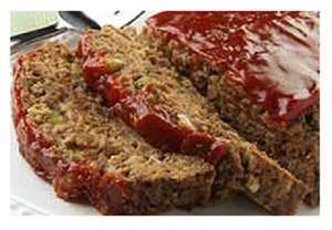 350° for 1.5hrs. 1 lb ground beef ½ lb ground lean pork 2 cups breadcrumbs 1 egg, beaten 1½ cups milk ¼ cup minced onions 2 tsp salt ¼ tsp pepper ¼ tsp dry mustard 1/8 tsp ground sage Soul Food Meatloaf, Patti Labelle Recipes, Vegetarian Meatloaf, Meatloaf Glaze, Bbq Meatloaf, Patti Labelle, Low Cholesterol Recipes, Meatloaf Recipe, Maple Glaze