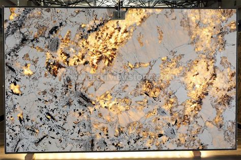 Patagonia White Granite Baclit Wall Panels For Interior Stone Design. Modern And Luxury Patagonia Granite Slabs In Stock. Backlit Wall Panels, Patagonia Marble, Patagonia Quartzite, Patagonia Granite, Backlit Wall, Types Of Granite, Granite Countertop, White Granite, Stone Texture