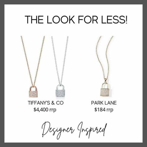 Designer inspired pieces Park Lane Jewelry, Jewelry Design Inspiration, Park Lane, Inspired Jewelry, Jewelry Business, Cool Tones, Tiffany & Co., Get The Look, Stitch Fix