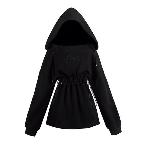 Don’t Judge Me, Hoodie Mini Dress, Street Style Store, Harajuku Fashion Street, Rock Dresses, Hooded Dress, Black High Waist, Edgy Outfits, Types Of Dresses