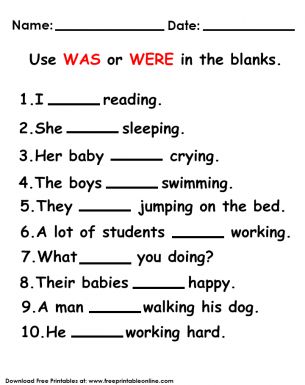 Was and Were Worksheet Use Of Was And Were, Was Were Worksheets Grade 1, Was Were Worksheet Class 3, English Work Sheet Class 2, Was And Were Worksheets For Grade 1, Was Were Worksheet For Class 1, Was Or Were Worksheets, Use Of Was Were Worksheet, Class 5 English Worksheets