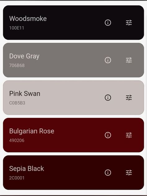 Colors That Go With White, Colors That Match With Black, Dark Coquette Color Palette, Downtown Color Palette, Goth Color Palette Hex Code, Red And Grey Color Palette, Character Colour Palette, Vampire Color Palette, Grey Color Palettes