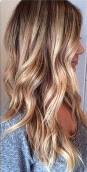 Beachy color Hair Color Blonde, Balayage Blonde, Dirty Blonde Hair, Hair Affair, Brown Blonde Hair, Ombre Hair Color, Long Blonde, Hair Color And Cut, Long Blonde Hair