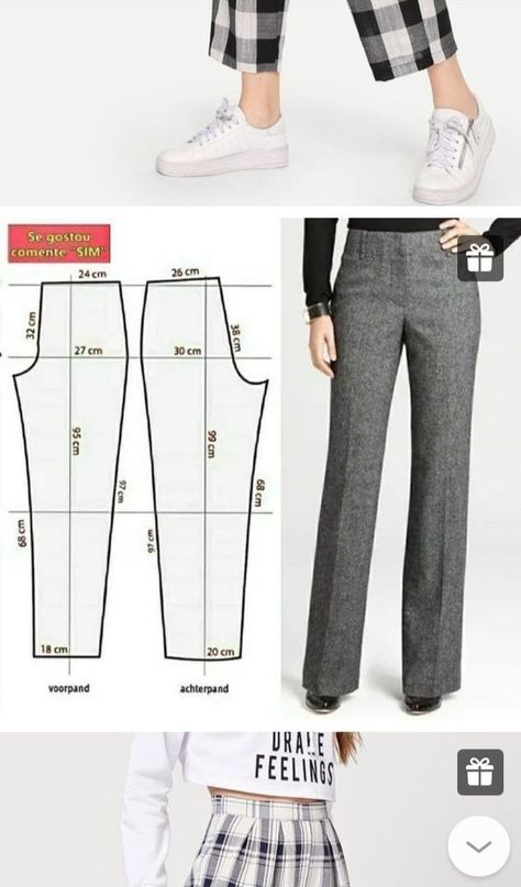 Mens Sewing, Pola Rok, Women Pants Pattern, Casual Chique Stijl, Mens Sewing Patterns, Clothing Pattern Design, Trousers Pattern, Trouser Pattern, Corset Sewing Pattern