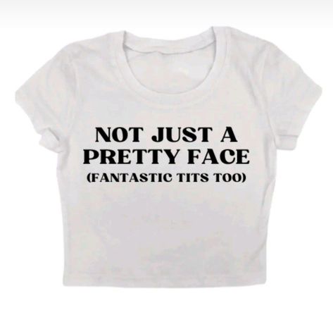 T Shirt Quotes, Silly Shirt, Funky Shirts, Shirts Aesthetic, Shirt Quotes, Teenage Fashion, Baby Tees, Weird Shirts, Funny Outfits