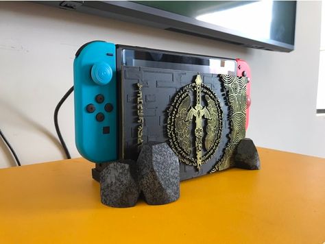 Tears Of Kingdom Zelda, Zelda 3d Print, Zelda Decor, Cool 3d Prints, 3d Printer Art, Nerd Home, Pokemon Room, Geek Diy, 3d Printing Machine