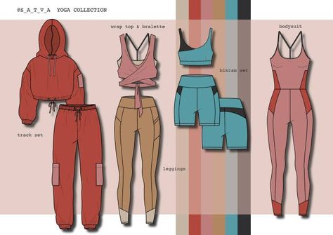 Activewear Illustration, Sportswear Fashion Illustration, Active Wear Fashion Illustration, Sports Wear Fashion Illustration, Sports Fashion Design, Hand Sketches, Fashion Illustration Face, Athleisure Loungewear, Athletic Wear Fashion