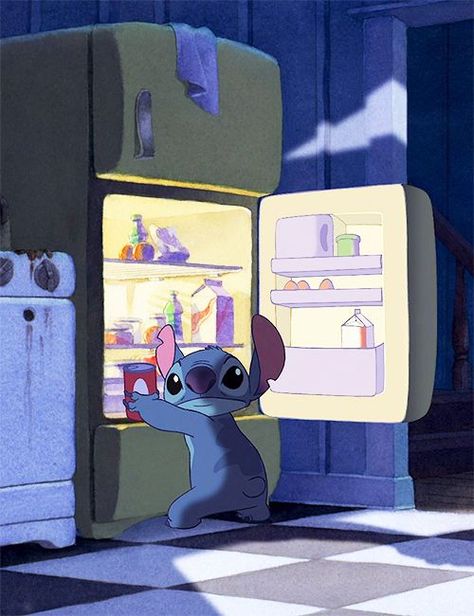 that awkward moment u get caught eating everything in the fridge in the middle of the night Lilo I Stitch, Lilo And Stitch 2002, Disney Mignon, ليلو وستيتش, Lilo Et Stitch, Cute Stitch, Art Disney, Cartoon Wallpaper Iphone, Cute Disney Wallpaper