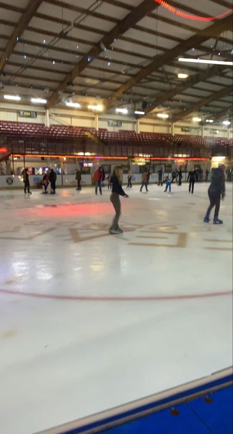 Indoor Ice Skating Rink Aesthetic, Ice Skating Background, Ice Skating Wallpaper, Ice Skating Rink Aesthetic, Skate Aesthetic Wallpaper, Indoor Ice Skating Rink, Indoor Ice Skating, Ice Skating Party, Figure Ice Skates