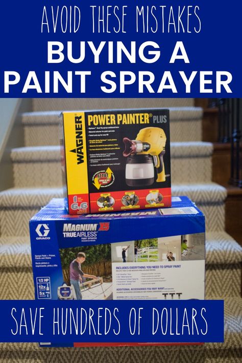 Paint Sprayer Walls, Diy Paint Sprayer, Ceiling Renovation, Paint Sprayer Tips, Paint Sprayer Reviews, Wagner Paint Sprayer, Best Paint Sprayer, Save Or Splurge, Best Spray Paint