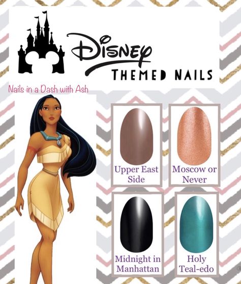 Disney Color Street Ideas, Color Street Disney Nails, Princess Cut Color Street Combo, Disney Color Street Nails, Disney Color Street, Color Street Disney Inspired, Scot Topic Color Street, Gigi Nails, Disney Themed Nails