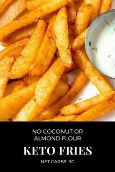 Xanthan Gum Recipes Keto, Keto Fries Low Carb, Fries Alternative, Keto French Fries, Keto Fries, Gum Recipe, Keto Box, Fasting Lifestyle, Keto Veggies