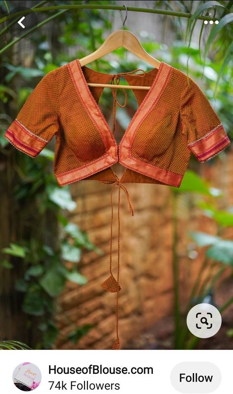 Trendy Blouse Patterns, Basic Blouse Designs, Blouse Designs High Neck, Cotton Blouse Design, Best Blouse Designs, Latest Blouse Designs Pattern, Saree Blouse Neck Designs, New Blouse Designs, Sari Blouse Designs