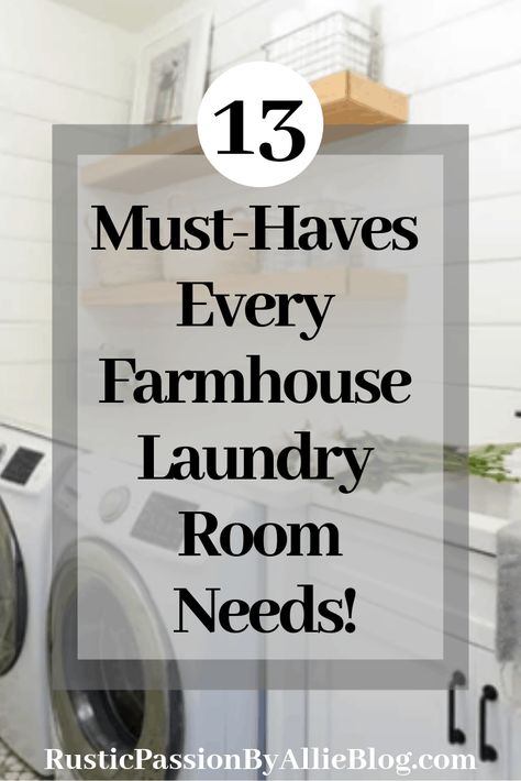 Farm House Laundry Room, Laundry Room Design Ideas, Farmhouse Style Lighting, Dream Laundry Room, Laundry Room Shelves, Farmhouse Laundry, Diy Shiplap, Farmhouse Side Table, Farmhouse Laundry Room