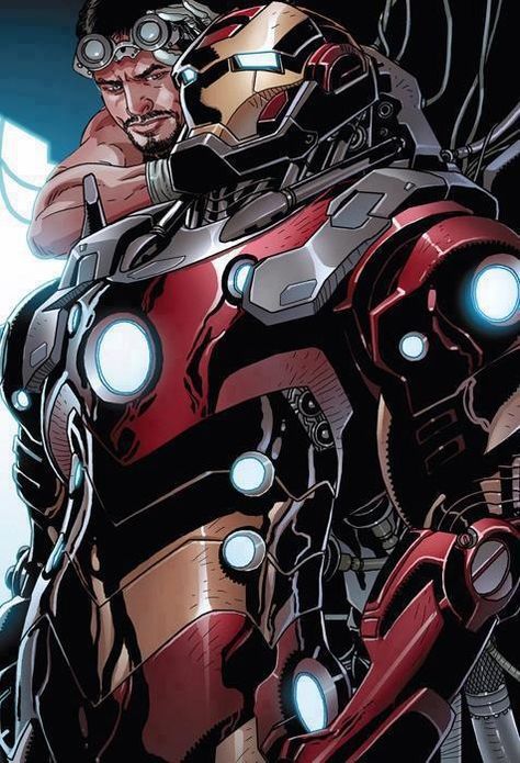 Tony Stark builds a suit (comics version) #Iron Man Iron Man 1, Iron Men 1, Invincible Iron Man, Iron Man Marvel, Iron Man Comic, Film Marvel, I Am Iron Man, The Invincible, Iron Man Suit