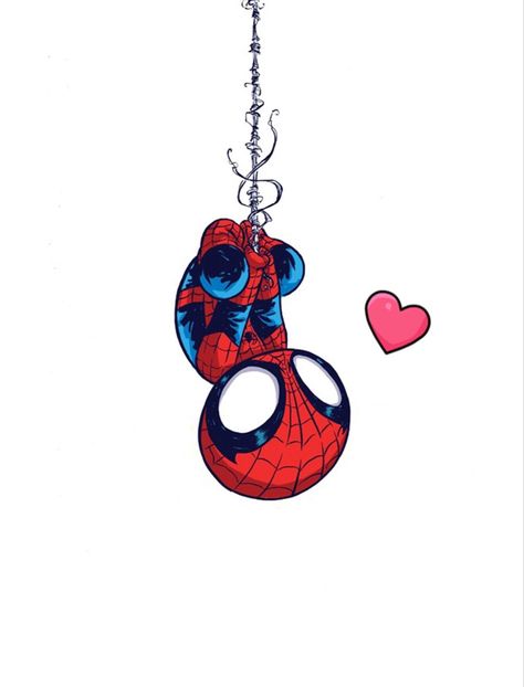 Cute Spiderman Wallpaper, Spiderman Wallpaper Iphone, Spiderman Upside Down, Cute Spiderman, Chibi Spiderman, Spiderman Images, Spiderman Tattoo, Spiderman Wallpaper, Chibi Marvel