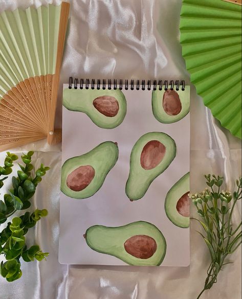 #watercolor #doodles #avocado #drawing #simple #aesthetic #green Aesthetic Avocado Drawing, Avocado Drawing Simple, Drawing Simple Aesthetic, Avocado Drawing, Aesthetic Avocado, Coordinate Plane Graphing, Watercolor Doodles, Coordinate Plane, Draw Ideas