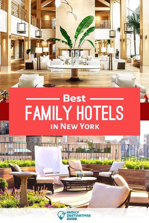 21 Best Family Hotels in New York City - That All Ages Love! Paris Hotel View, Hotels In Nyc, Hotels In New York City, Manhattan Hotels, Ny Hotel, New York City Vacation, New York Vacation, Ny Trip, Nyc Hotels