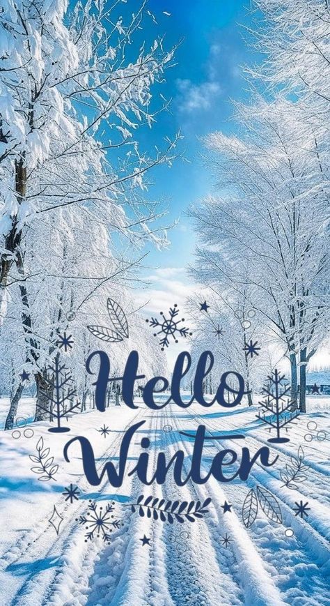 Winter Season Wallpaper Iphone, Holiday Homescreen, Snow Profile Pictures, Winter Wallpaper Landscape, New Years Day Wallpaper, Winter Is Coming Wallpapers, Cute Winter Pictures, Snow Picture, Christmas Is Coming Wallpaper