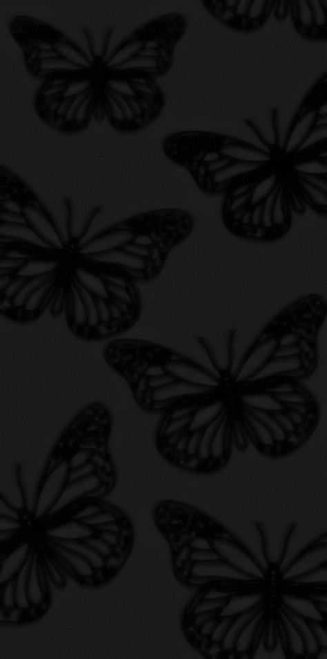 #butterfly#wallpaper#blackwalpaper#edit#phoneicone#trend Black Butterfly Wallpaper, Black Butterflies Aesthetic, Black Phone Background, Black And White Wallpaper Iphone, Trippy Iphone Wallpaper, Wallpaper Iphone Dark, Dark Black Wallpaper, Dark Background Wallpaper, Black Wallpapers