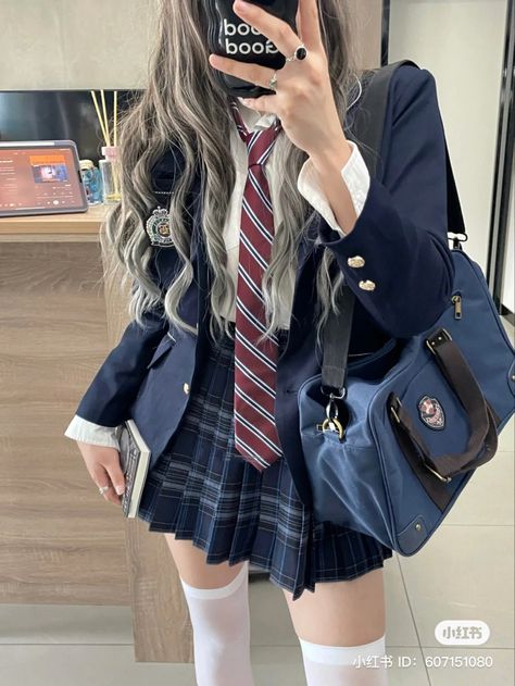 American School Uniforms, Private School Uniforms, Japan Outfits, School Uniform Fashion, School Uniform Outfits, Uniform Fashion, School Uniforms, Really Cute Outfits, Kawaii Clothes