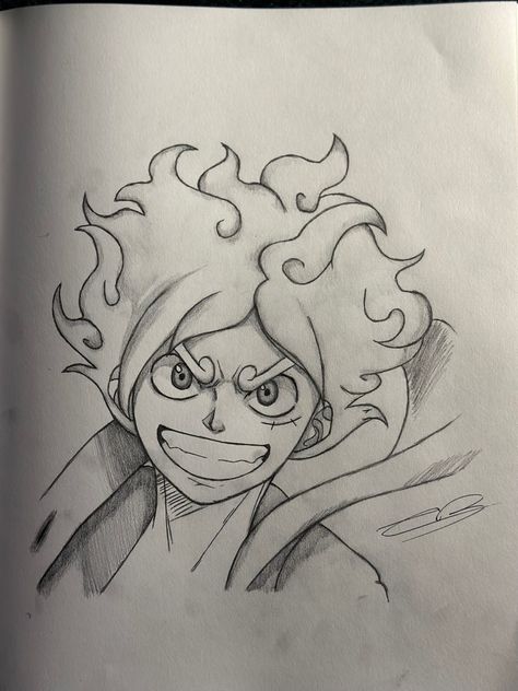 Sketch Art One Peice Anime Drawings, One Piece Pencil Sketch, Drawing Ideas Person Sketch, Art Sketches Anime Easy, Anime Sketch Easy Pencil, Luffy Art Drawing, Skecth Arts Simple, Luffy Drawing Sketch, Simple Anime Drawings