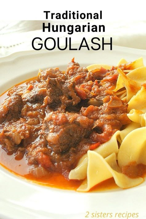 Polish Gulosh Recipe, Paprika Goulash Recipes, Betty Crocker Hungarian Goulash, Hungary Goulash Recipes, Gulosh Recipe Hungarian, Transylvania Goulash Cooks Country, Beef Goulash Recipes Hungarian, Instant Pot Hungarian Goulash, Authentic Goulash Recipes