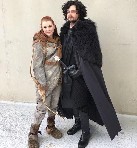 Ygritte And Jon Snow, Halloween Costumes For College Students, Game Of Thrones Halloween, Halloween Costumes For College, Game Of Thrones Outfits, Game Of Thrones Party, Game Of Thrones Costumes, Carnaval Costume, Costume Ideas For Couples