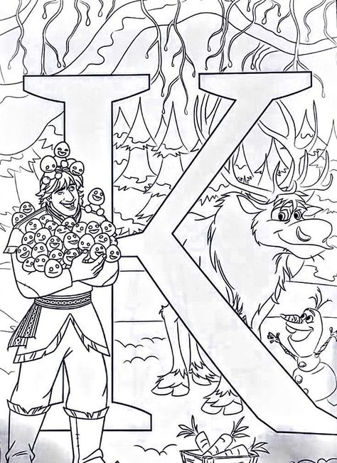 Alphabet Disney, Disney Colouring Pages, Disney Coloring Sheets, Monster Truck Coloring Pages, Frozen Coloring Pages, Disney Alphabet, Disney Princess Coloring Pages, Abc Coloring Pages, Abc Coloring