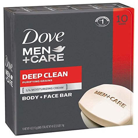 Deep Clean Face, Dove Bar Soap, Dove Bar, Mens Face Care, Healthy Face, Man Bars, Dove Men Care, Dove Men, Moisturizing Face Cream