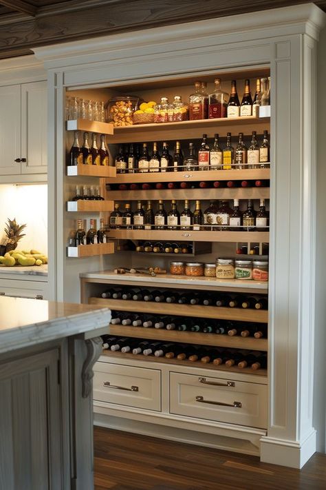 european-kitchen-designs Best Butlers Pantry, Pantry Interior Design, Smart Kitchen Design, Pantry Door Ideas, European Kitchen Design, Kitchen Butlers Pantry, European Kitchen, Modern Pantry, Pantry Inspiration