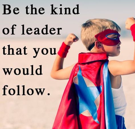 In your life, you will meet a lot leaders and not all of them are same. Analyze each of them and be the kind of leader you would follow. There are so many different types of leaders. Not all of them are good. Most misleading concept regarding to being a "leader" is do everything by yourself. Empower the others and watch them grow. (This reminds me a lot of my mother. This is definitely something she would say to me) Superhero Quotes, Leader In Me, Stephen Covey, Follow The Leader, John Maxwell, Life Quotes Love, Inspirational Quotes Pictures, Leadership Quotes, Leadership Development