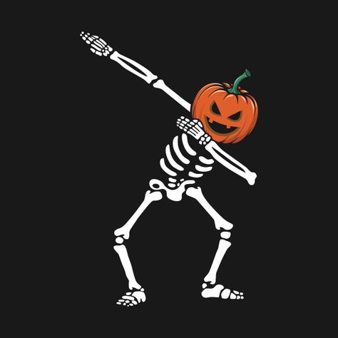 Check out this awesome 'Halloween+Dabbing+Pumpkin+Skeleton' design on @TeePublic! Halloween Facebook Cover, Scary Scarecrow, Creepy Movies, Pumpkin Skeleton, Pumpkin Wallpaper, Halloween Wallpaper Cute, Scary Wallpaper, Skeleton Design, Creative Pumpkins