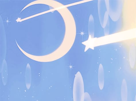 Pastel Blue Stars Aesthetic, Pastel Blue Aesthetic Gif, Sailor Moon Blue Aesthetic, Anime Moon Gif, Star Aesthetic Gif, Pastel Star Aesthetic, Anime Stars Aesthetic, Anime Blue Aesthetic Gif, Light Blue Discord Banner Gif