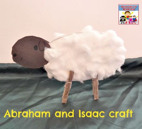 Abraham and Isaac craft Covenant With Abraham Craft, Bible Story Abraham And Isaac, Sacrifice Of Isaac Craft, Isaac Sacrifice Craft For Kids, Abraham And Isaac Craft Preschool, Abraham Offers Isaac Craft, Abraham Sacrifices Isaac Craft, Abraham And Isaac Activity, Abraham And Isaac Craft