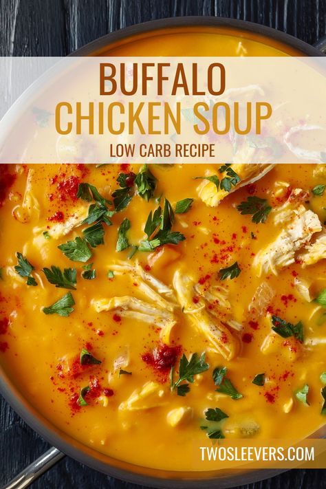 Warm up your taste buds with the bold and zesty flavors of Instant Pot Buffalo Chicken Soup! If you're a fan of the spicy kick of buffalo sauce and the comforting warmth of a hearty soup, this recipe is tailor-made for you. Discover how to create a soul-satisfying bowl of goodness that brings together the fiery essence of buffalo chicken with the convenience of your Instant Pot. Chicken Soup Instant Pot, Whole30 Buffalo Chicken, Instant Pot Buffalo Chicken, Buffalo Chicken Chili, Buffalo Chicken Soup, Soup Instant Pot, Chicken Soup Recipe, Instant Pot Soup Recipes, Low Carb Soup