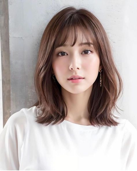 Hair Cut Guide, Korean Haircut, Hair Style Korea, Hair Inspiration Long, Hair Inspiration Short, Shot Hair Styles, Round Face Haircuts, Haircuts For Medium Hair, March 3