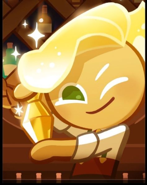 Sparkling Cookie Icon, Crk Official Art, Cookie Run Kingdom Official Art, Cookie Run Official Art, Sparkling Cookie, Vampire Cookie, Herb Cookie, Aesthetic Doodles, Cookierun Kingdom