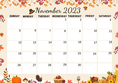 November 2023 Calendar,LittlestarsCalendar November 2023 Calendar Printable, November Calendar 2023, November 2023 Calendar, Thanksgiving Calendar, Event Calendar Template, November Planner, Fall Calendar, 2023 Calendar Printable, Calendar November