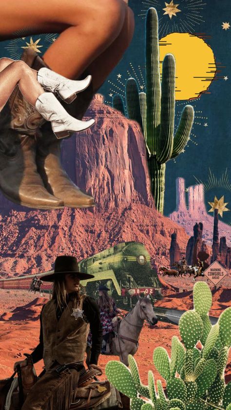 Cowboys & Aliens, Usa Nature, Desert Aesthetic, Cowgirl Aesthetic, Space Cowboys, Cowboy Party, Vintage Space, Cowgirl Hats, Tiki Bar