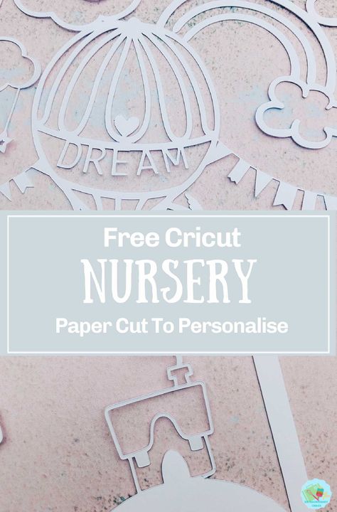 How to make a Nursery paper cut with step by step instructions and free Cricut Hot Air Balloon Paper Cut Template  for making new baby gifts or nursery decor as a cricut project to frame and sell  #cricuttosell #Cricutpapercut #nurserypapercut #hotairballoon Cricut Baby Projects, Balloon Svg Free, Cricut Baby Shower Invitations Svg, Cricut Nursery, Welcome Baby Boy Cricut, Newborn Shadow Box Ideas Cricut, Free Baby Onesie Svg Files For Cricut, Cricut Baby Shower Gifts One Piece & Sets, Free Silhouette Files