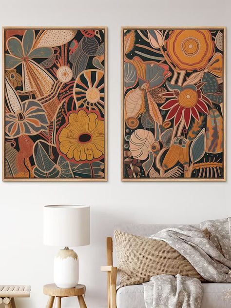 10 Amazon Alternatives For Sustainable Online Shopping (2023) - The Good Trade Boho Pictures, 2024 Bedroom, Mid Century Modern Boho, Wall Art Bohemian, Wraparound Porch, Painting Board, Brown Flowers, Hanging Flower Wall, Abstract Decor