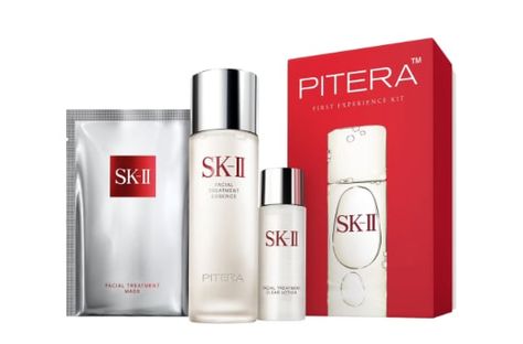 SK-II Pitera First Experience Kit Sk Ii Essence, Sk Ii Skincare, Hydrating Toner, Sk Ii, Face Wrinkles, Skin Prep, Skin Secrets, Oily Skin Care, Skin Care Kit