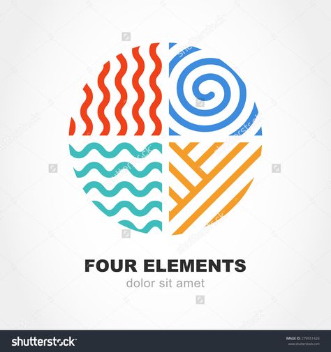 Element Tattoo, Energy Symbols, Earth Logo, City Branding, Elements Tattoo, Energy Logo, Element Symbols, Logo Shapes, 4 Elements