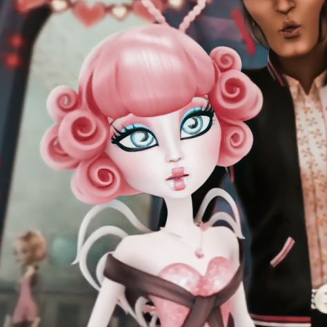 Cupid Moodboard, C A Cupid Aesthetic, Cupid Monster High Icon, Monster High Ca Cupid, Cupid Mh, Ca Cupid Monster High, Cupid Pfp, C A Cupid Monster High, Cupid Icon