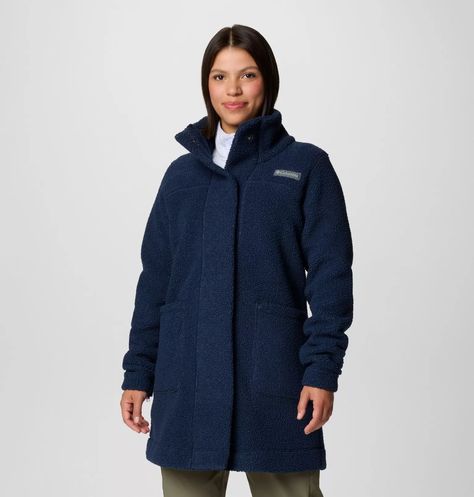 Women's Panorama™ Long Jacket | Columbia Sportswear Versatile Jacket, Holiday Deals, Long Jacket, Sherpa Jacket, Sportswear Brand, Womens Fleece, Columbia Sportswear, Sherpa Fleece, Soft Suede