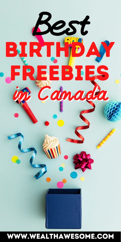 Who doesn’t love birthday freebies? Check out my guide to best birthday freebies in Canada and learn about the amazing things you can get on your birthday. Bday Freebies, Free Stuff On Your Birthday, Free Birthday Food, Godiva Chocolatier, Free Birthday Gifts, Cold Stone Creamery, Birthday Rewards, Starbucks Rewards, Birthday Freebies